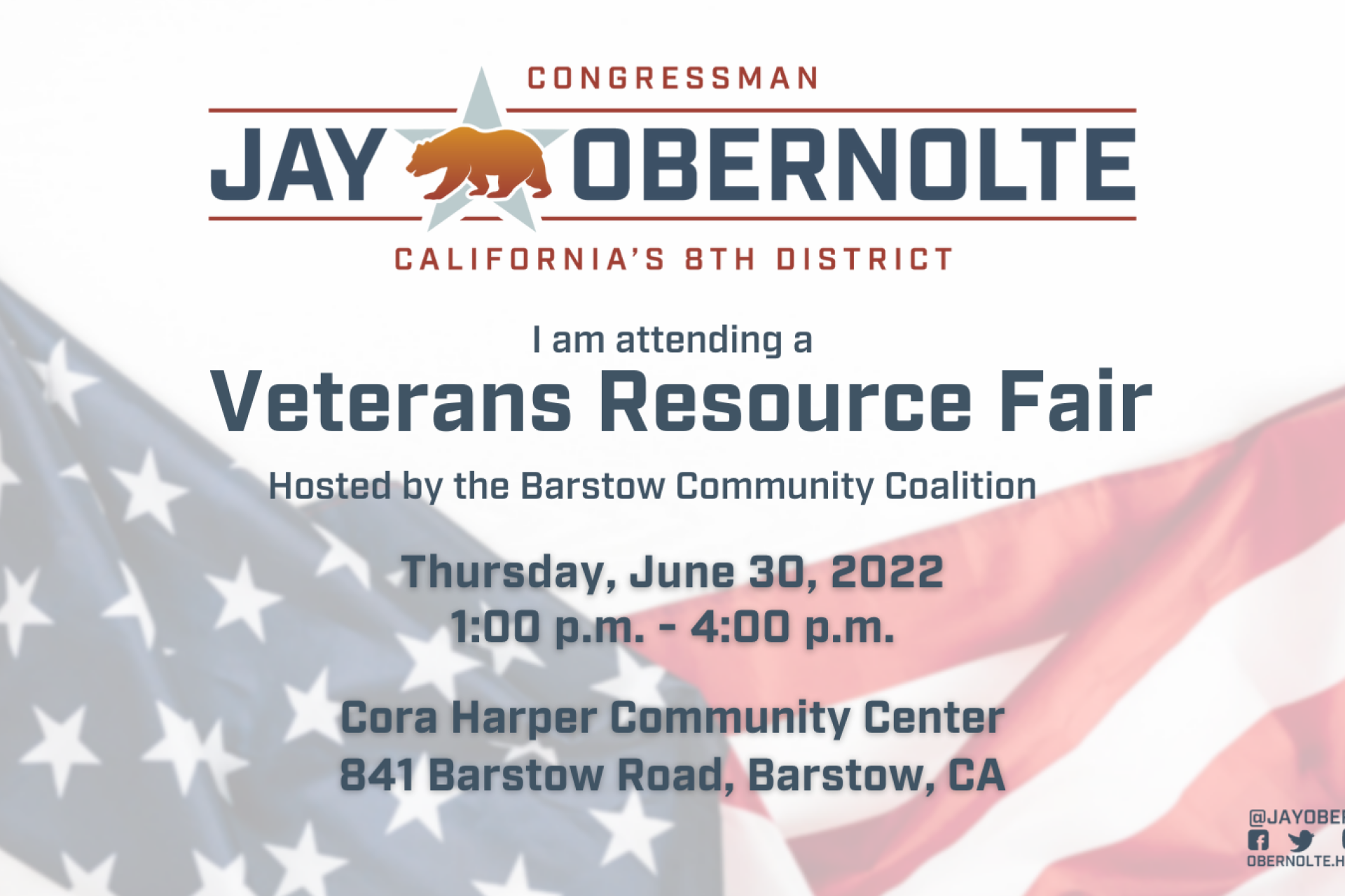 Veterans Resource Fair Flyer
