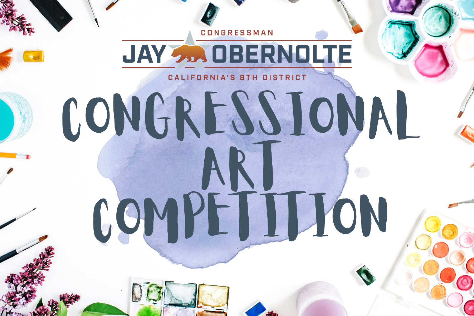 Congressional Art Competition Graphic
