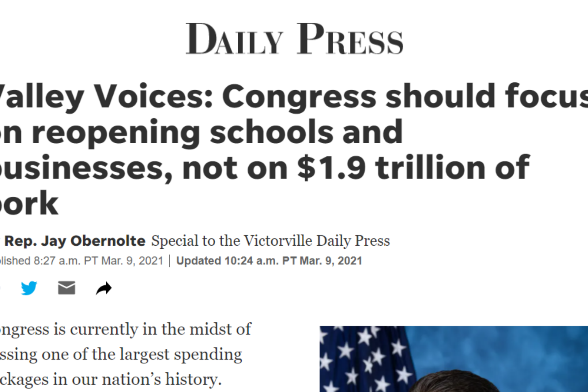 Daily Press Op-Ed