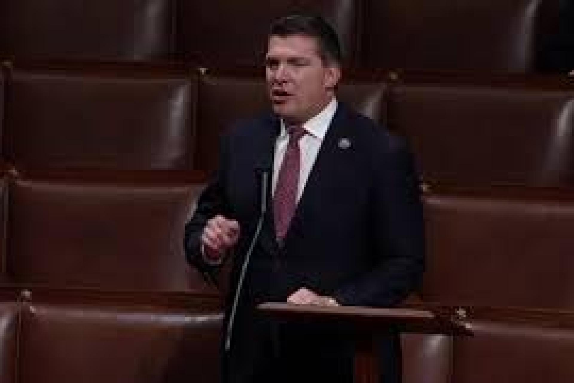 Rep. Obernolte speaks on House floor.