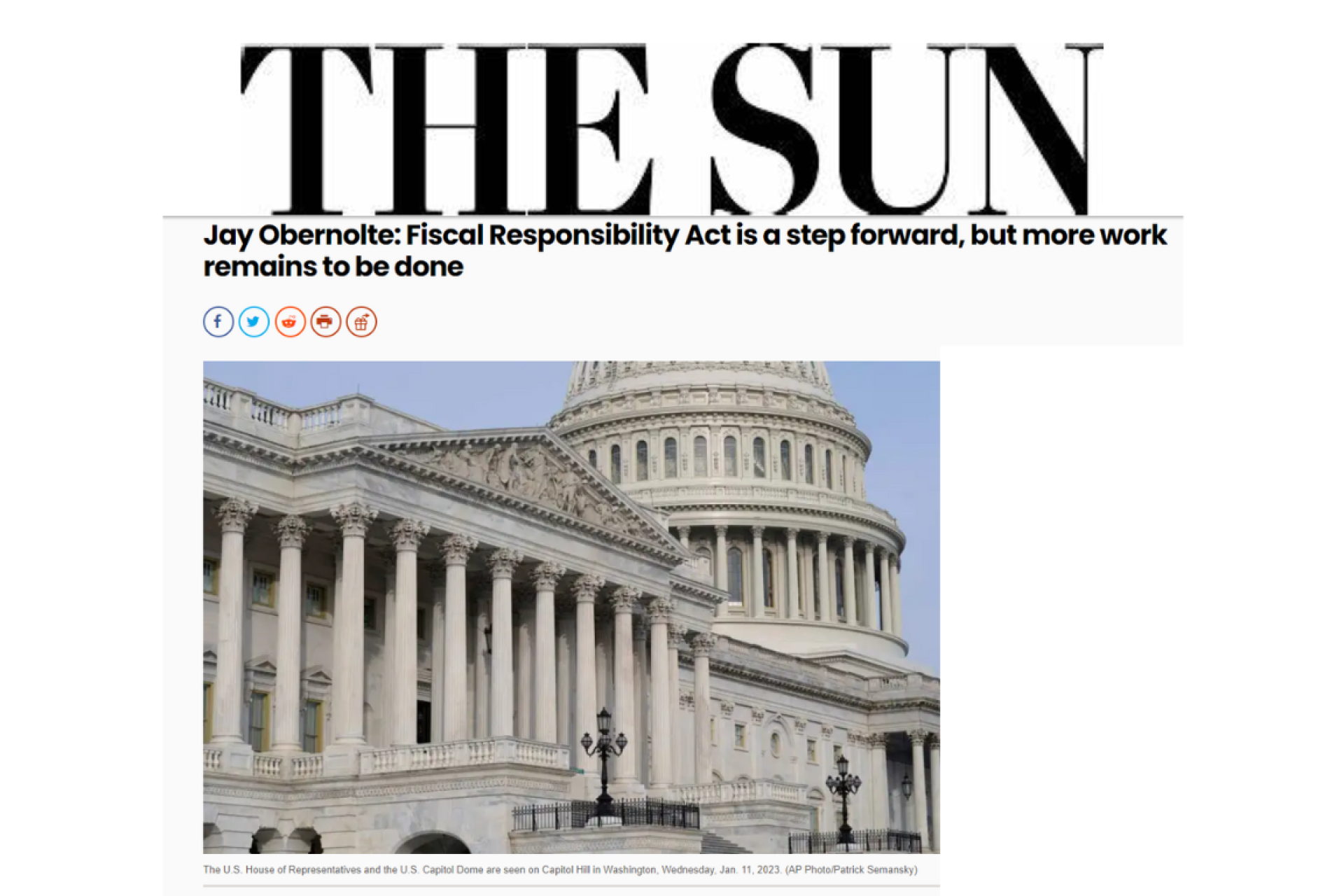 The San Bernardino Sun Cover
