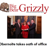 Big Bear Grizzly headline: Obernolte takes oath of office