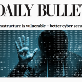 Daily Bulletin headline: Our critical infrastructure is vulnerable - better cyber security can fix it