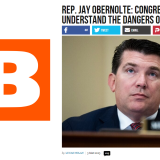 Breitbart headline: Rep. Jay Obernolte: Congress doesn't understand the dangers of AI